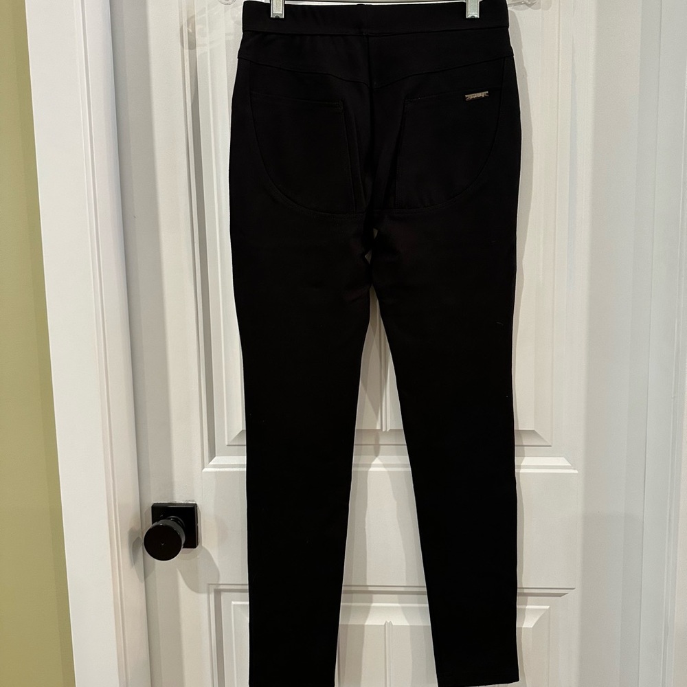 Joseph Ribkoff Black Ponte Pull On Legging Pants Size 8 - Picture 8 of 10